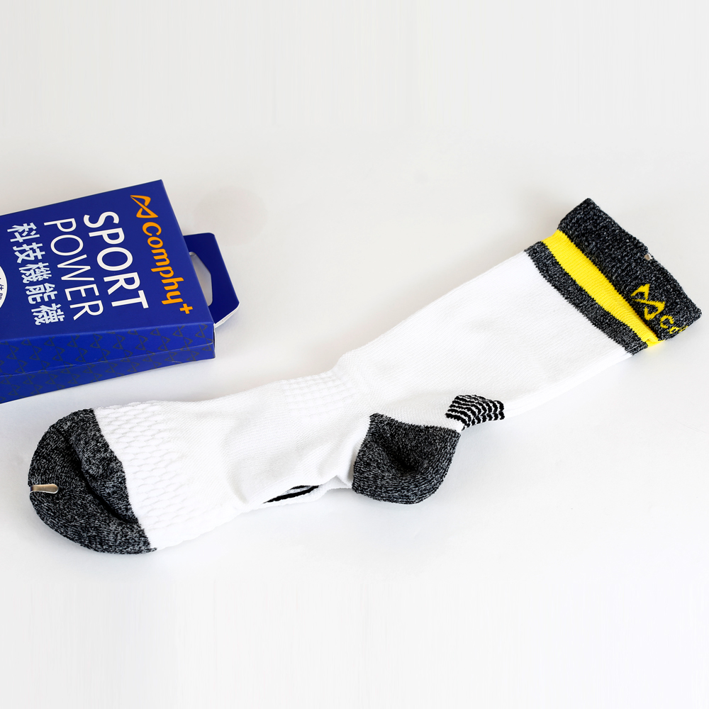 【comphy 】经典运动三分袜-神秘黑,精炼白