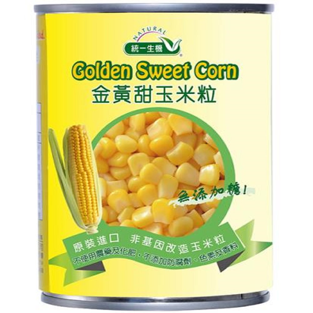 【統一生機】金黃甜玉米粒