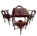 RW91505*紅花梨木麻將桌椅