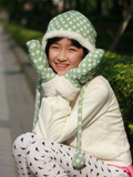 兒童專用-可放暖暖包的冬季護耳帽、手套組