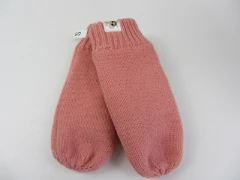冬天可放暖暖包的针织包指手套