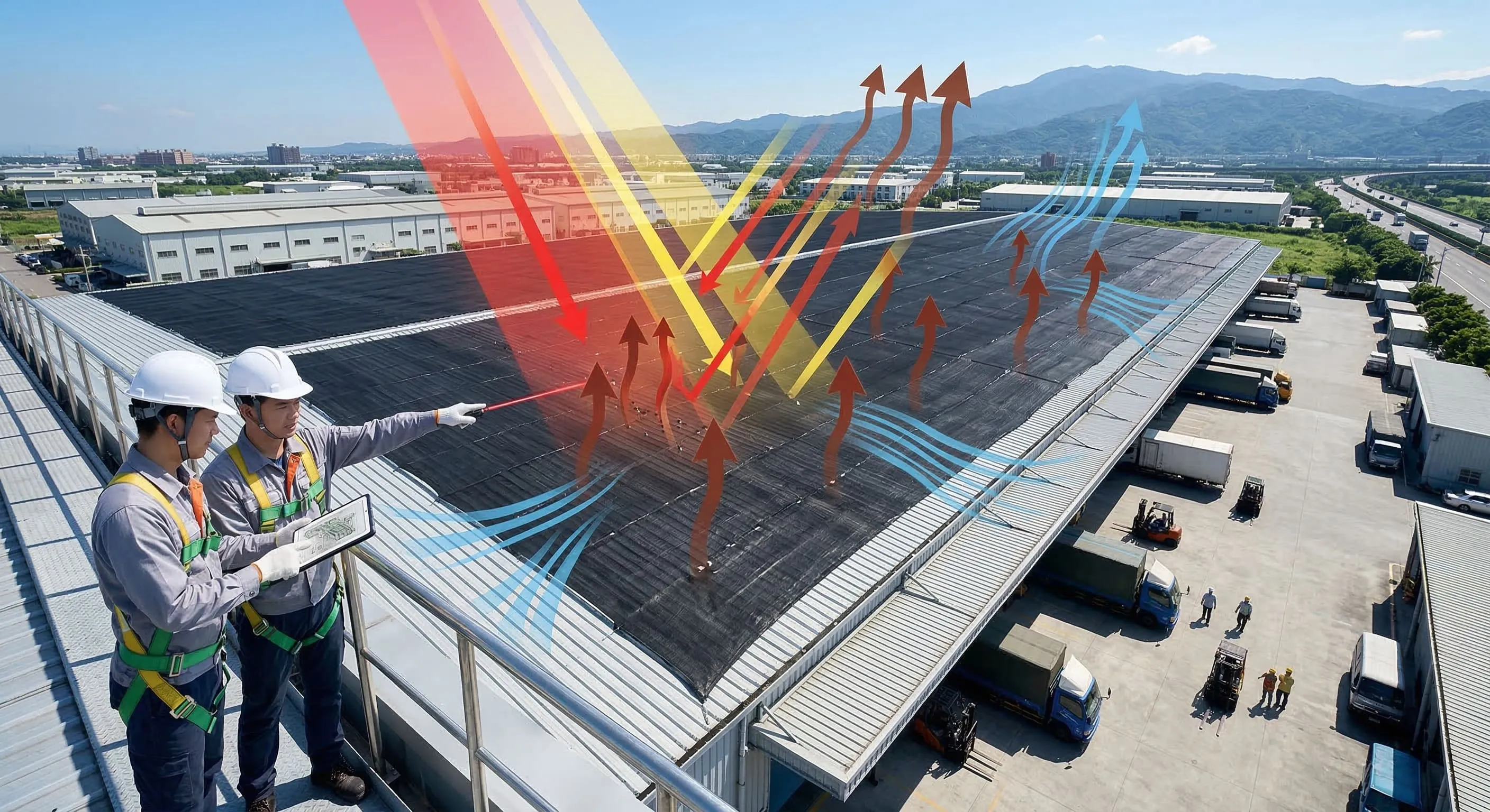 鐵皮屋頂遮陽網