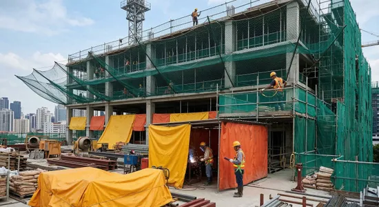 法規與實務的交集：建築工程防護網的關鍵力學指標