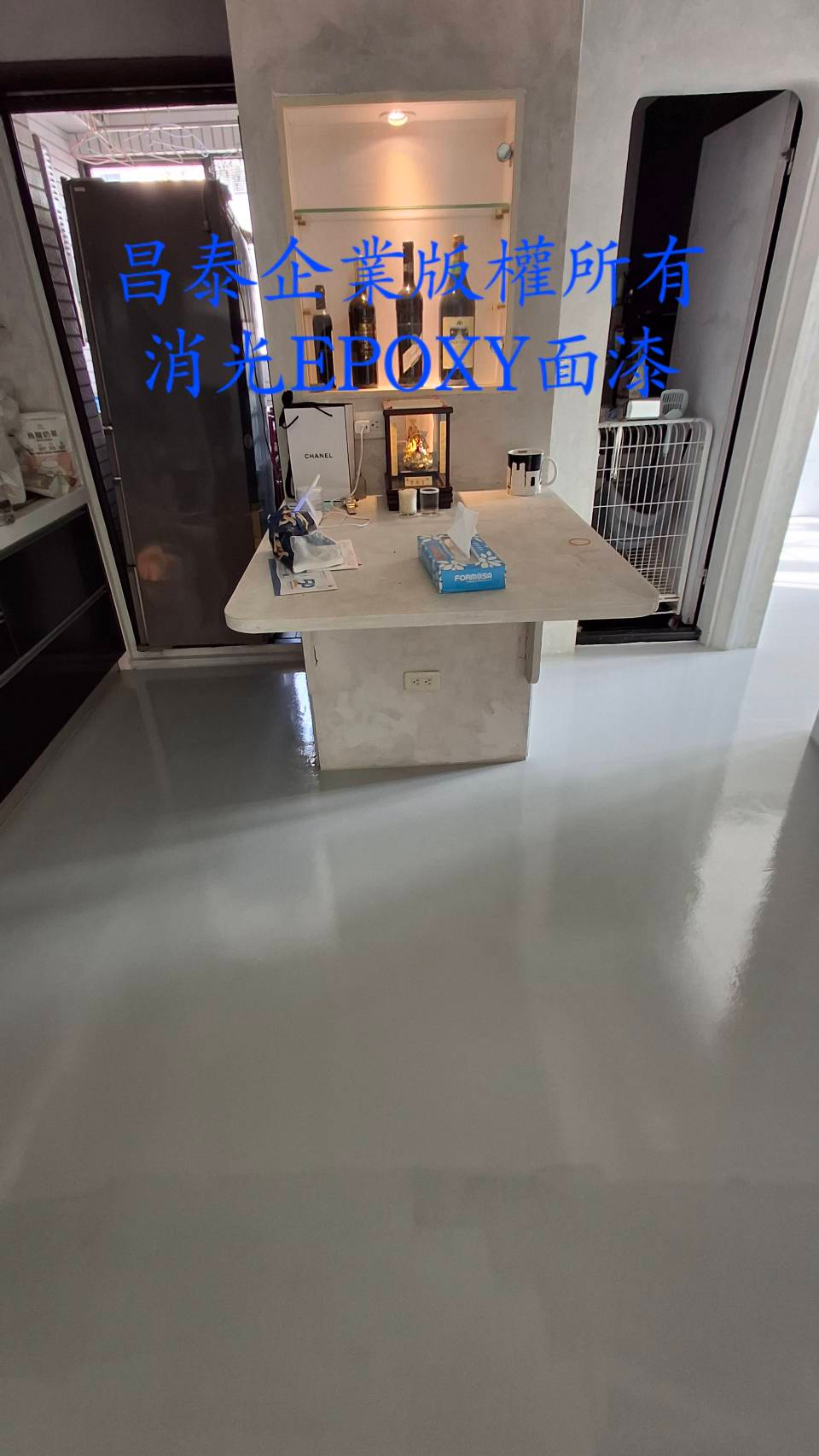 台南EPOXY #環氧樹脂 #無塵室地板 #止滑耐磨地坪