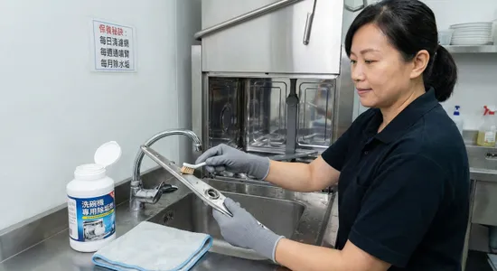 【洗碗機保養秘訣】告別油污殘留！商用設備除垢指南與精準維修時機