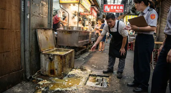【高雄三民截油槽專家】餐廳內場防護網：從精準安裝到深度清淤的在地全方位服務