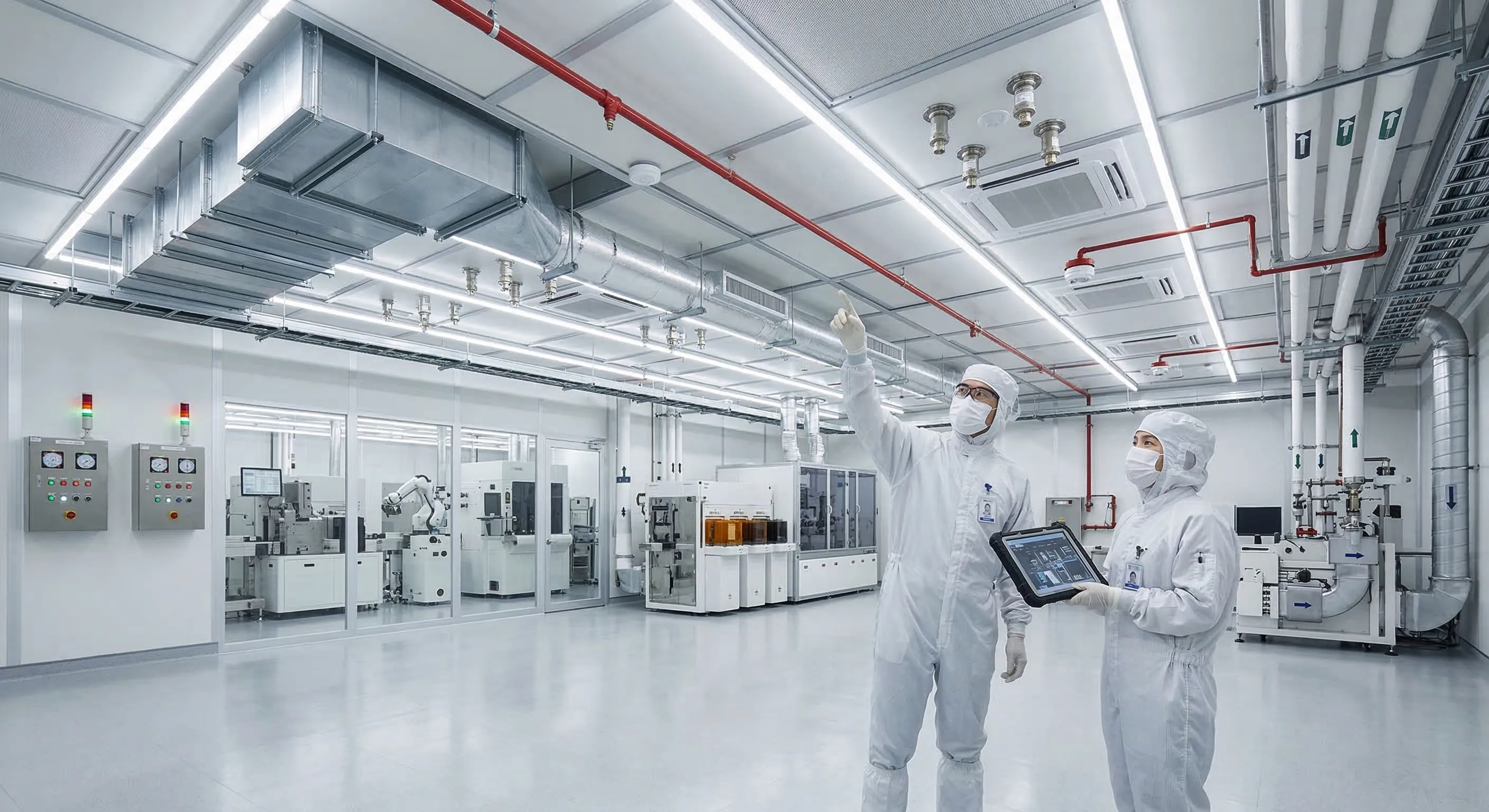 9-1高科技廠務必看：無塵室消防空調工程建置與自動滅火系統應