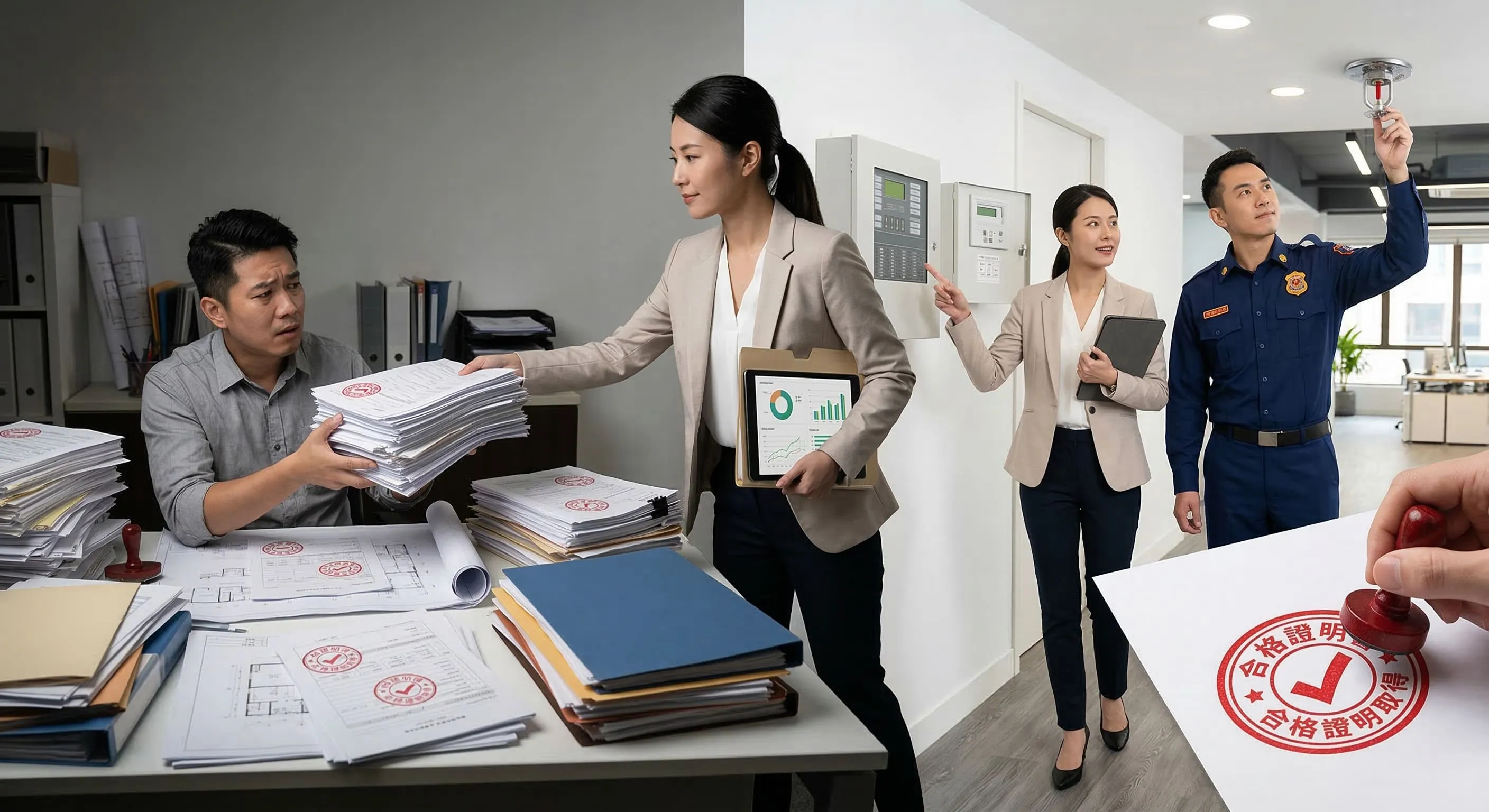 10-2告別行政夢魘:一站式「消防會勘代辦」助您快速交件