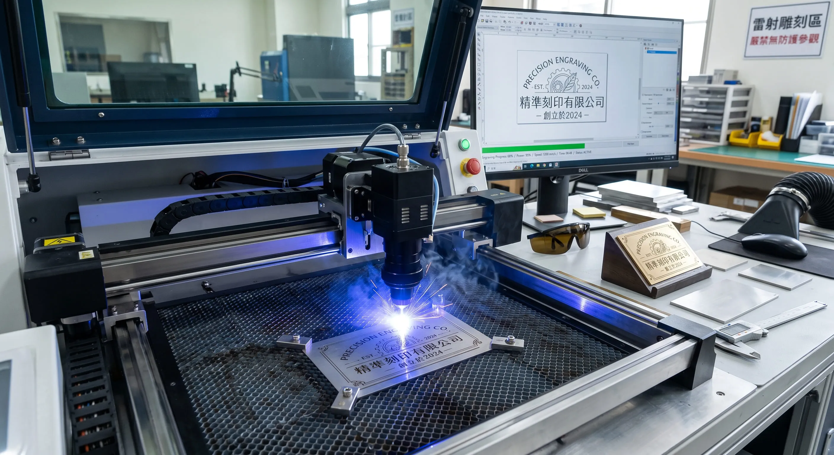 雷射雕刻銘牌