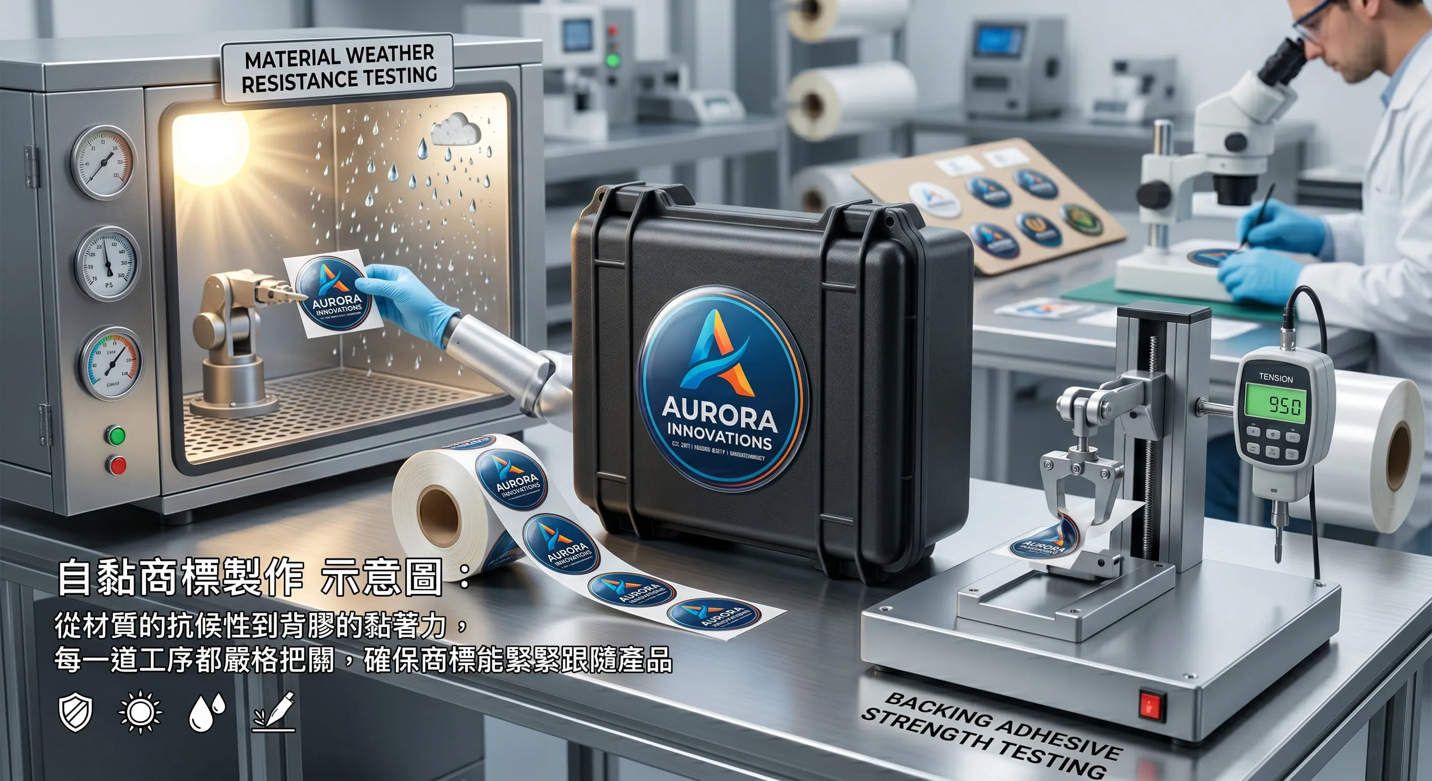 小貼紙大細節：構築品牌的第一道防線