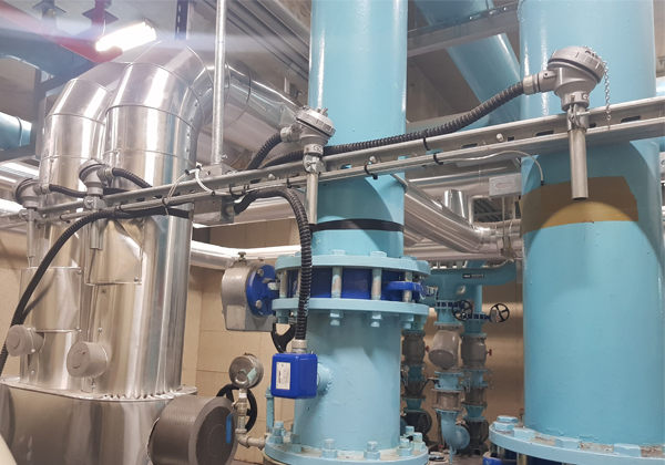 室內型PM2.5粉塵傳送偵測器-溫溼度+露點出線式控制器-管