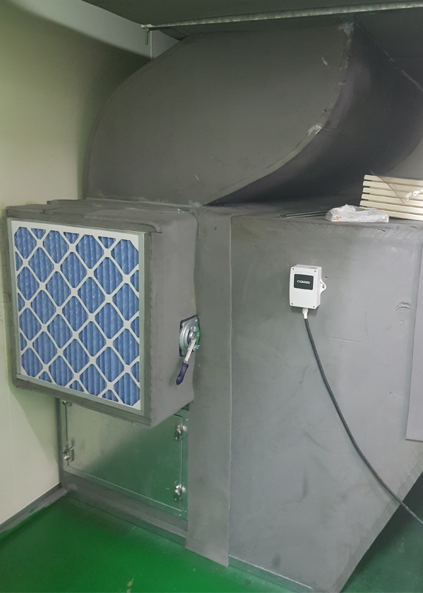 壁掛風管分離式二氧化碳C02傳訊器