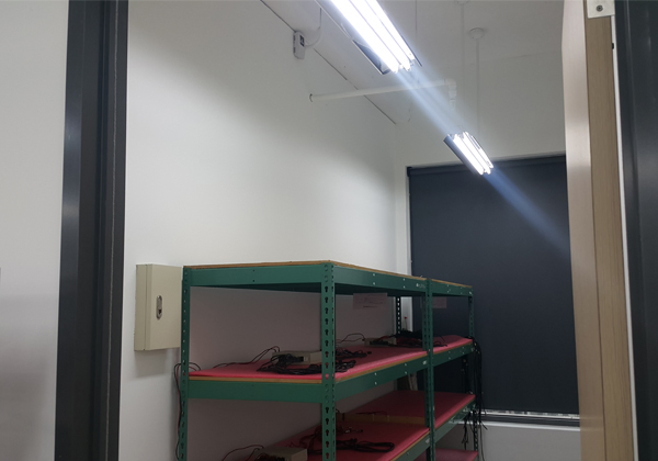 專利銷售新店銅片貼式溫度計- RS485牆壁式PM2.5+P
