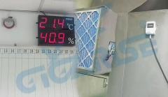 溫溼度感知器/溫溼度LCD背光顯示器/溫溼度傳送器/RS48-溫度-溼度-壓力-一氧化碳傳-二氧化碳大型看板顯示
