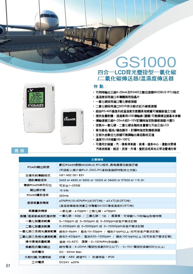 白金電阻轉換器-PT100双組傳送器-超薄型溫度傳送器-交直