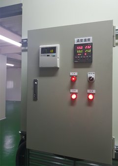 壁掛型PM2.5溫濕度粉塵傳送器-温度熱電偶雙迴路控制