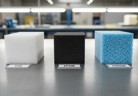 泡棉加工全攻略：EVA、EPDM、PORON差在哪