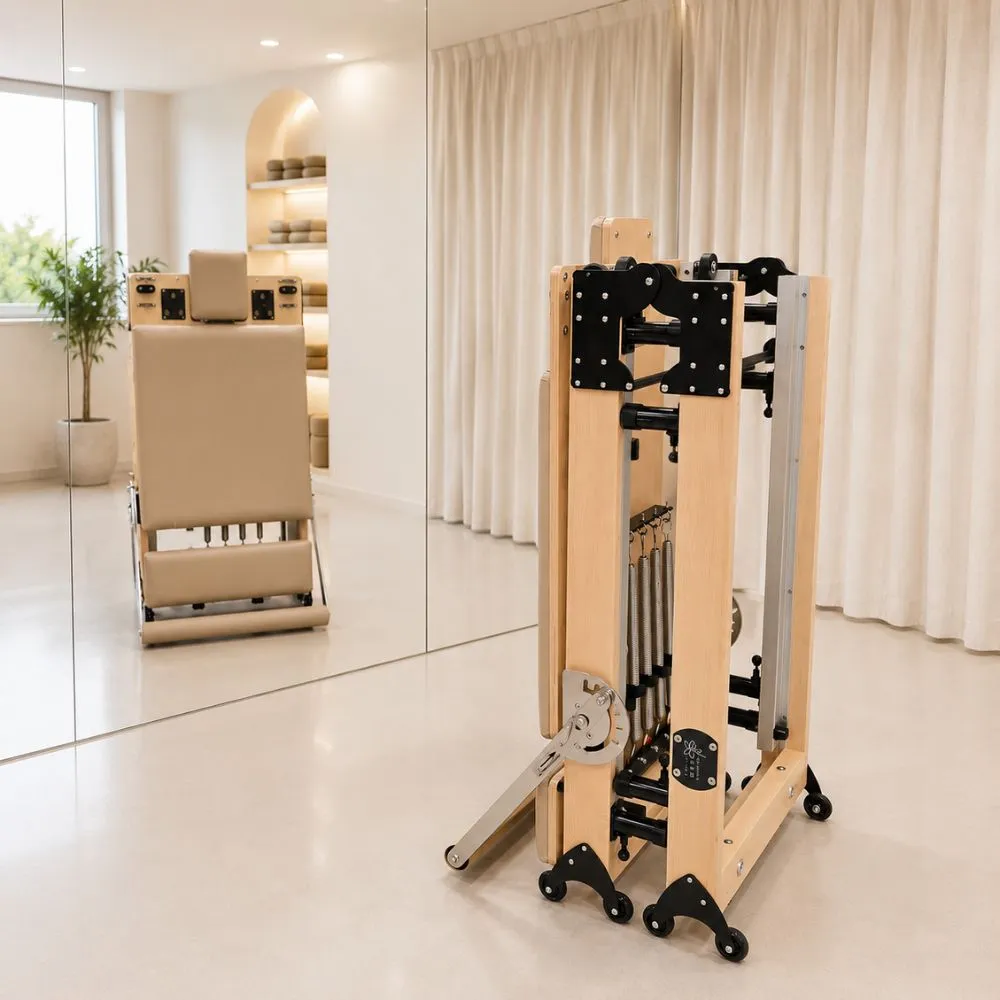 PILATES 楓木可折疊核心床