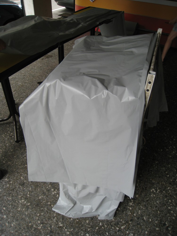 ETFE 氟化膜 灰色 包覆吸音棉使用