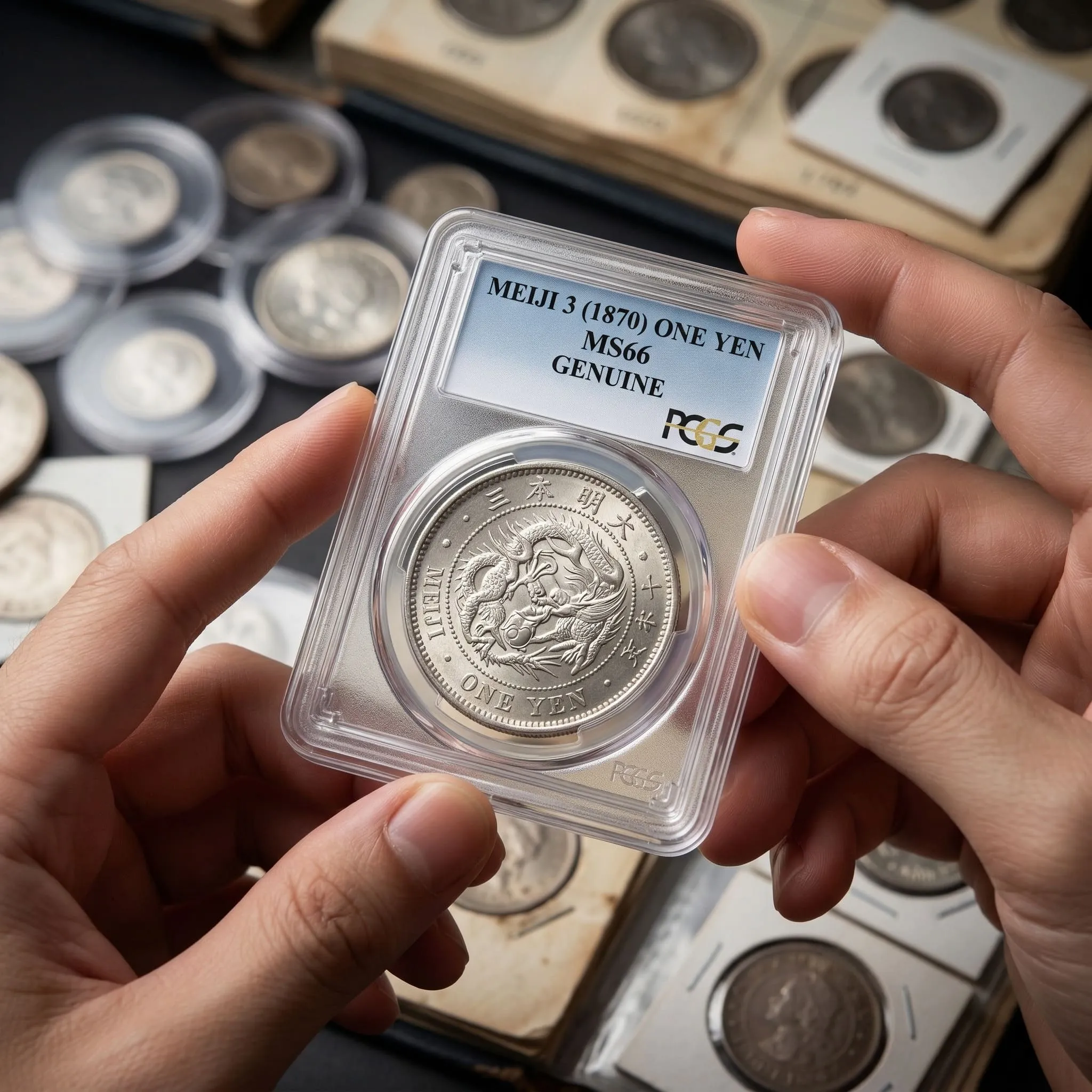 專業鑑定保護盒提供良好保護兼顧觀賞性