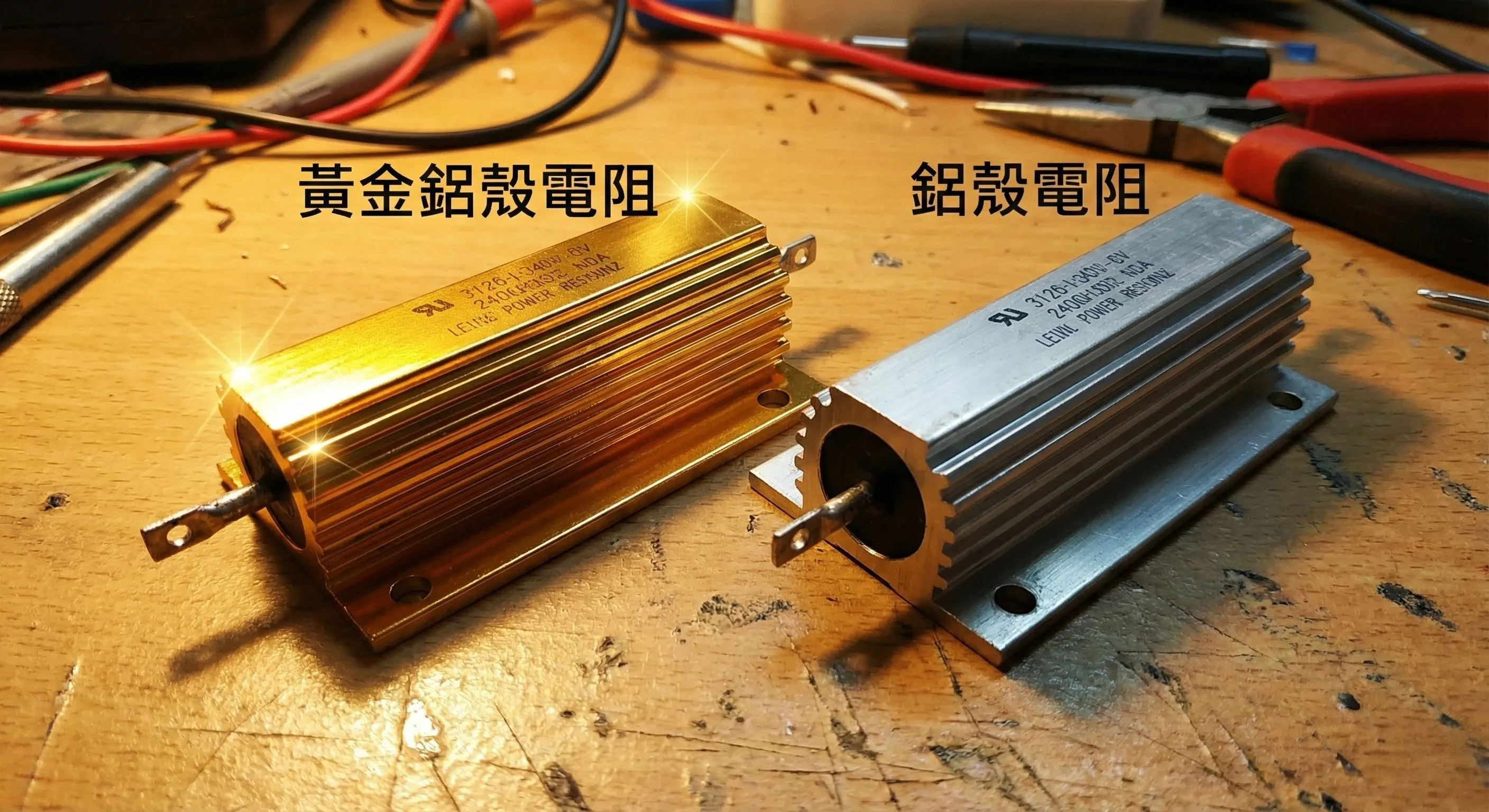 黃金鋁殼電阻含金量