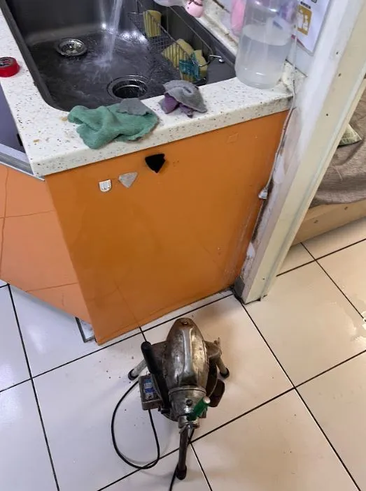 泰山區通廚房流理台水管堵塞