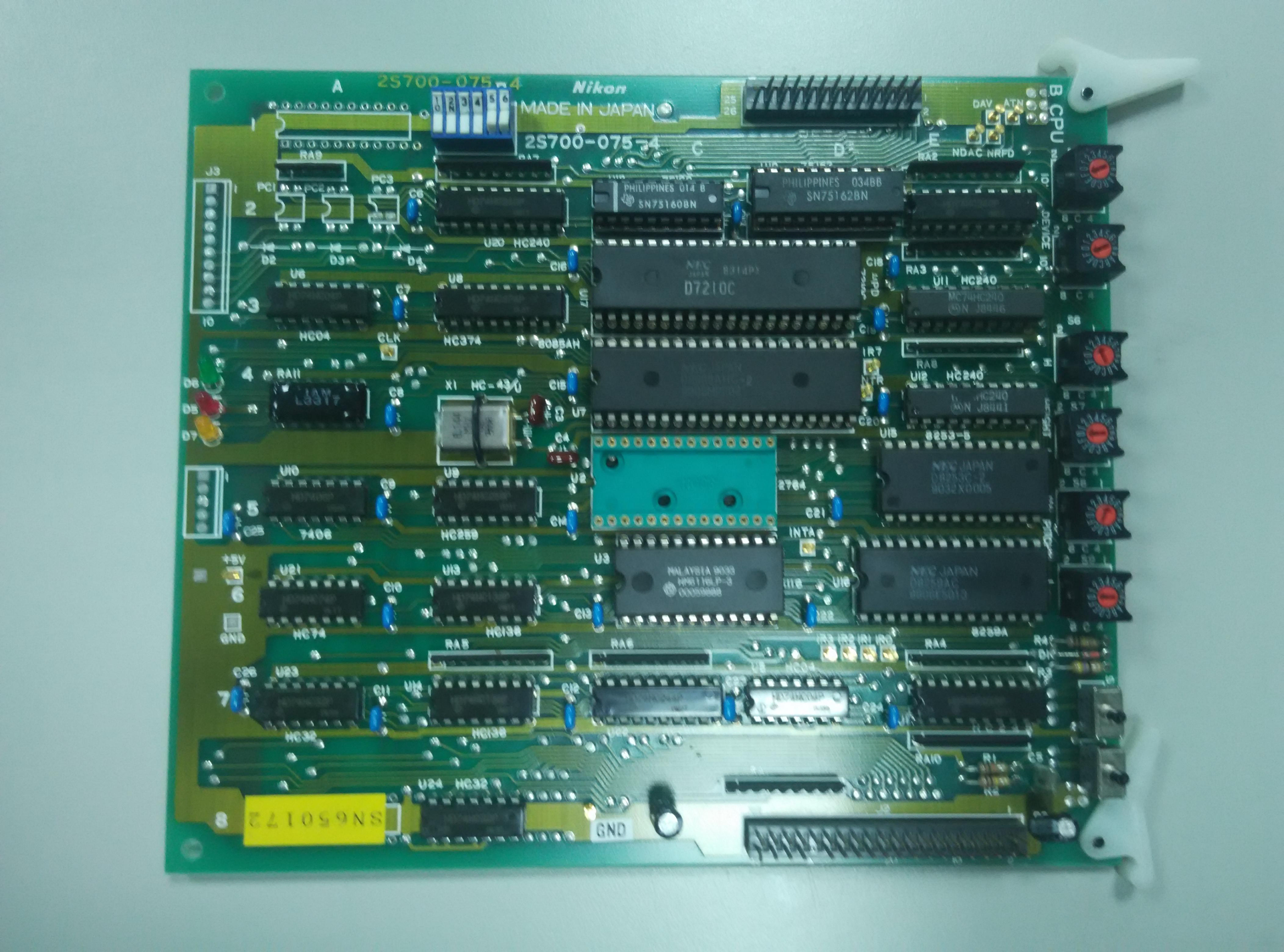 NIKON-STEPPER-CPU MEM-1