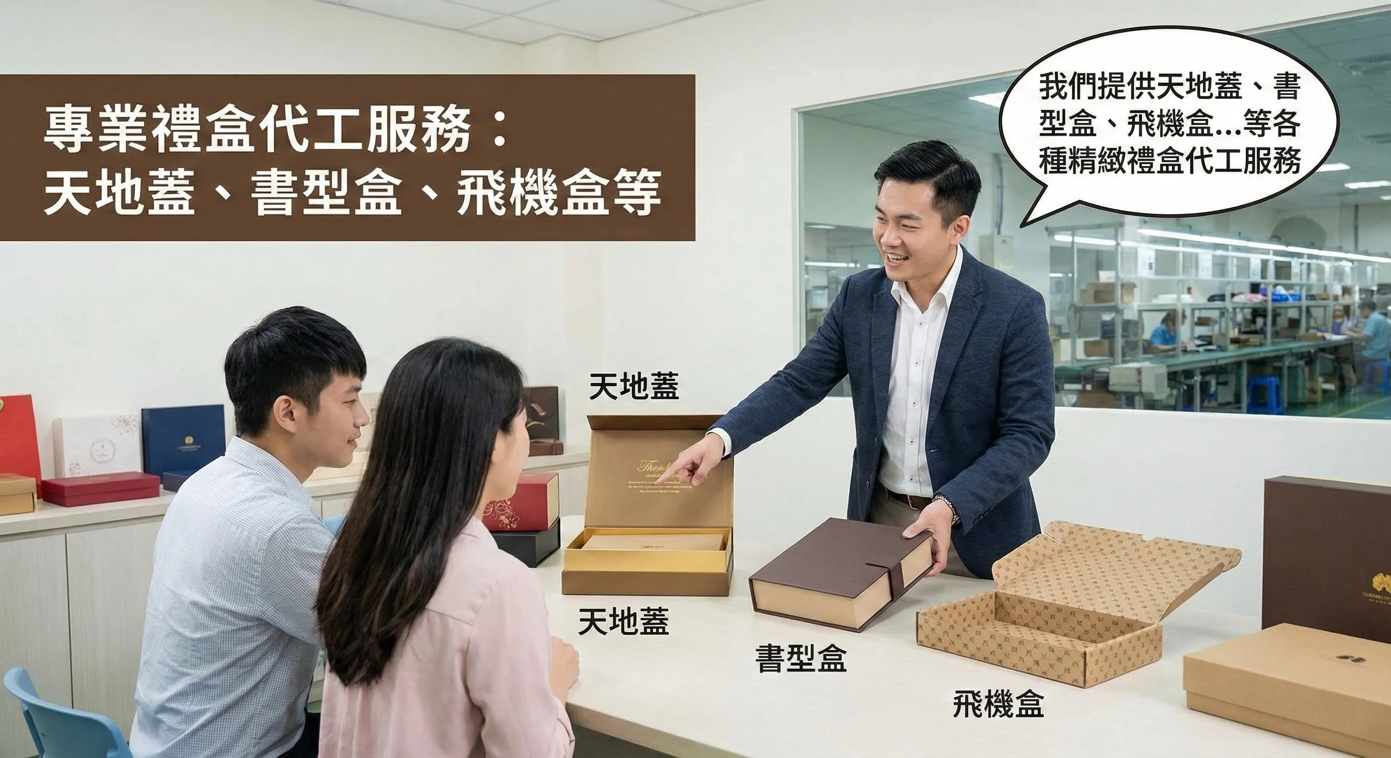 複雜盒代工包裝