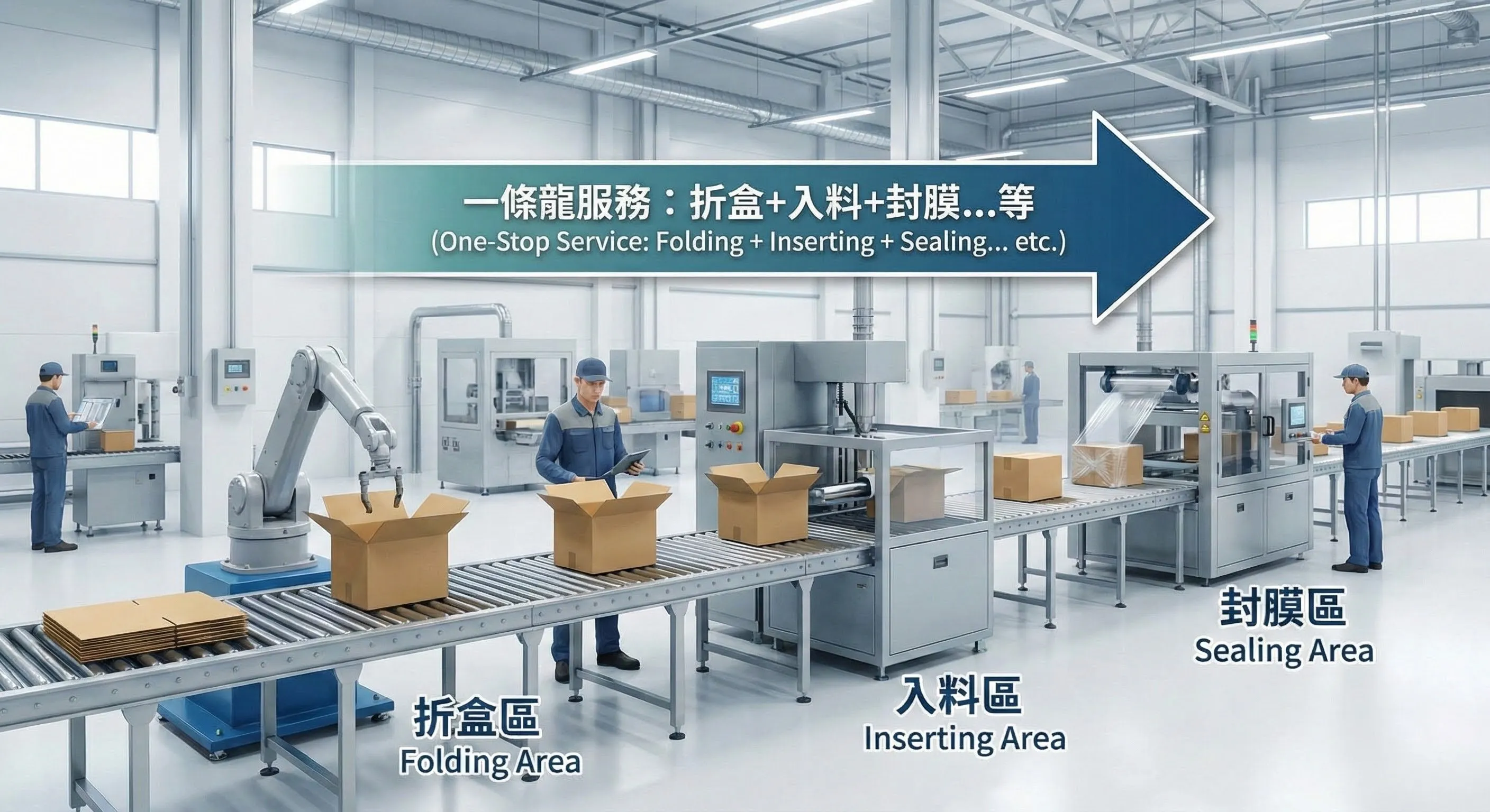 一條龍組立包裝代工