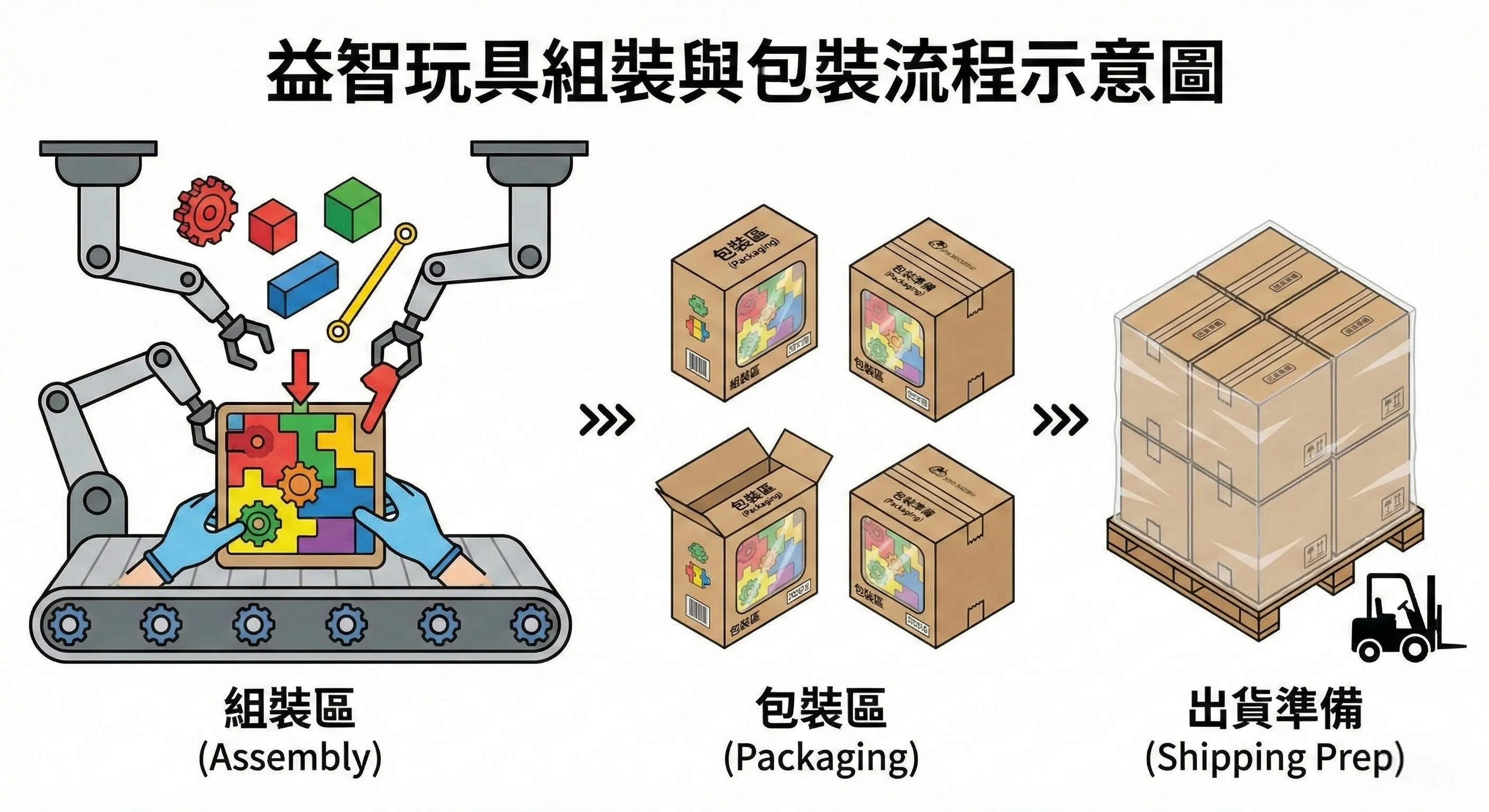 益智玩具代工包裝