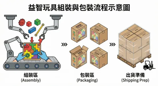全台工廠的最佳後盾：從「運動器材」到玩具的組裝代工實力