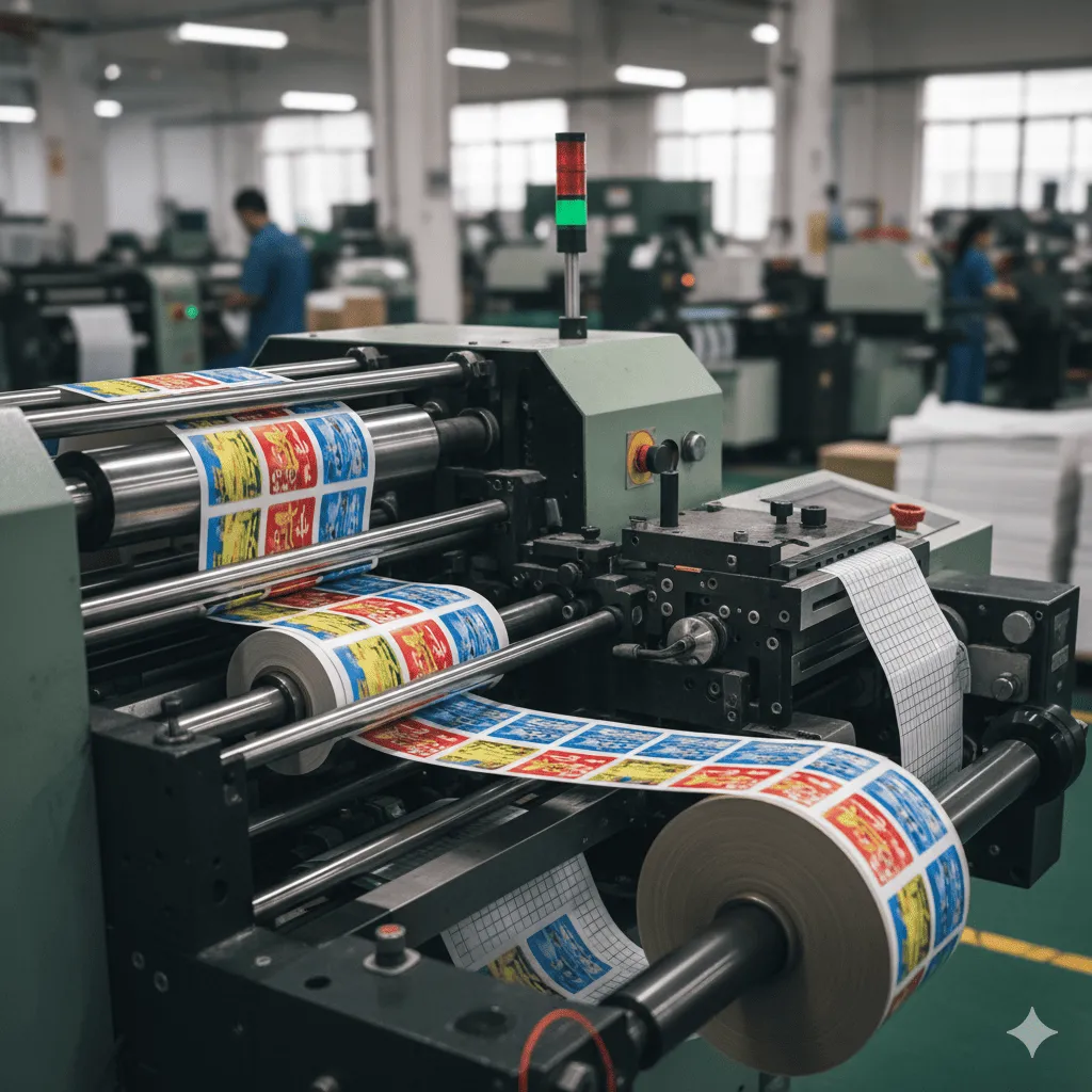 商標機精準印刷