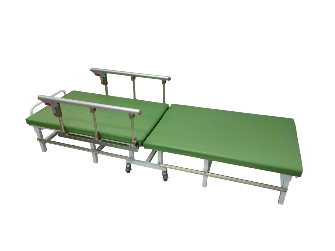 陪病床椅-綠款 有欄杆 可收納