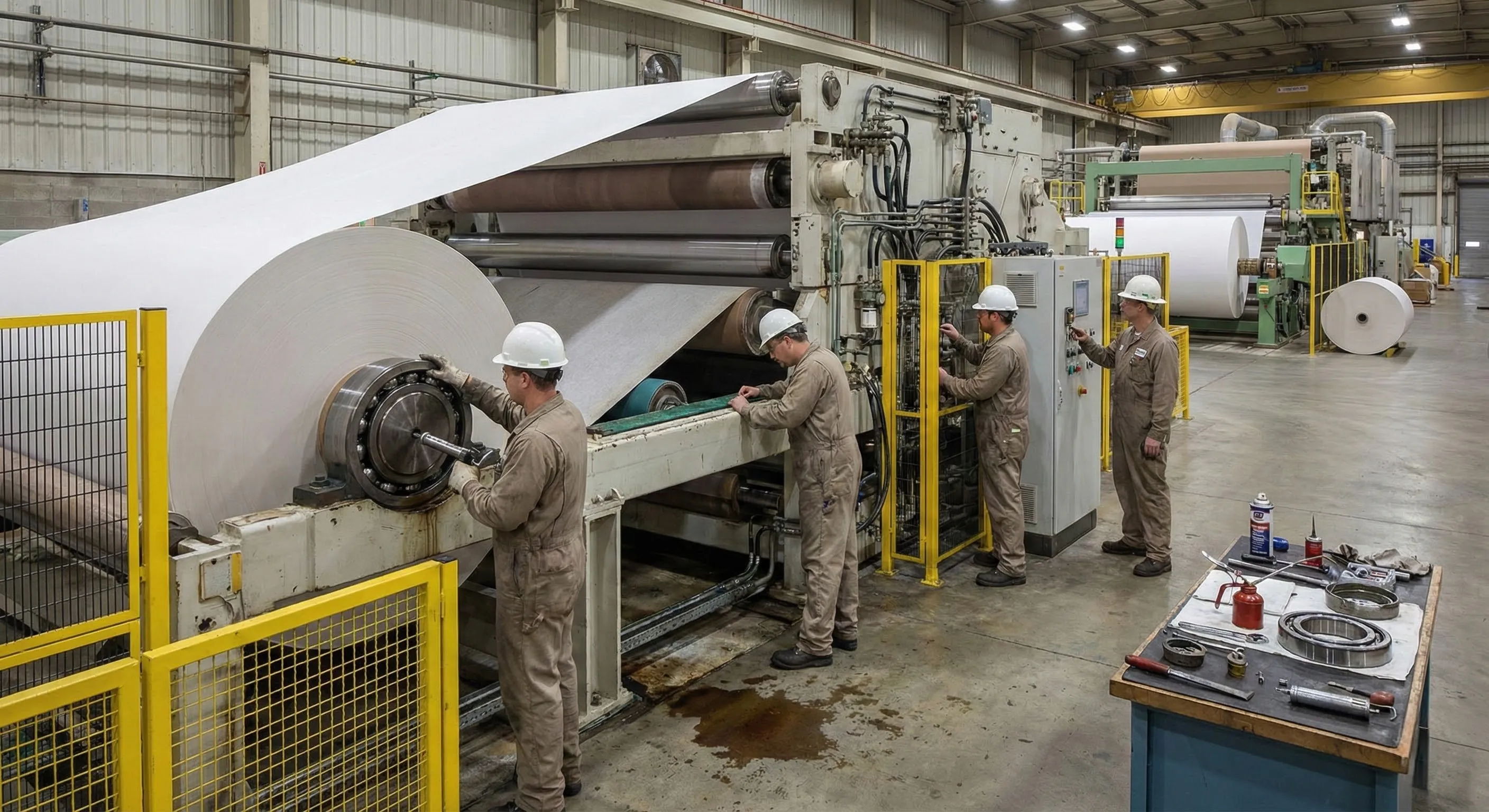 衛生紙機維修保養