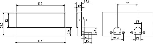 Model No. :  SD-318  DIMENSION