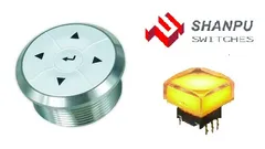 五向導航開關以及帶燈輕觸開關