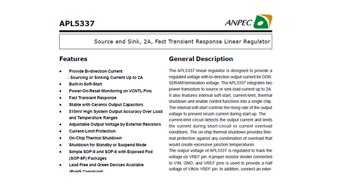 APL5337 ANPEC