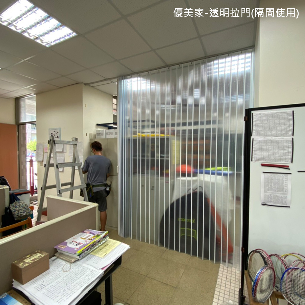 透明拉門過道隔間使用