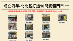 成立四年-北北基打造10間實體門市