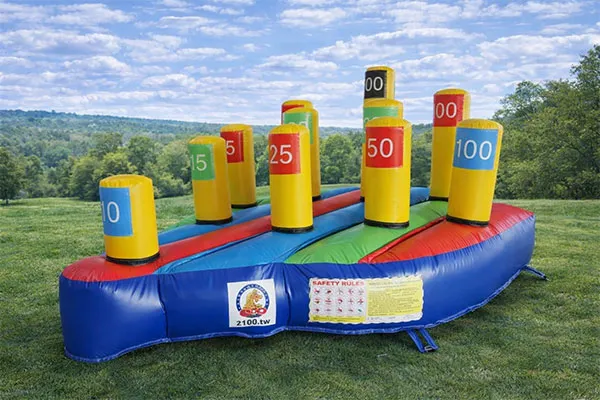 充氣套圈圈示意圖