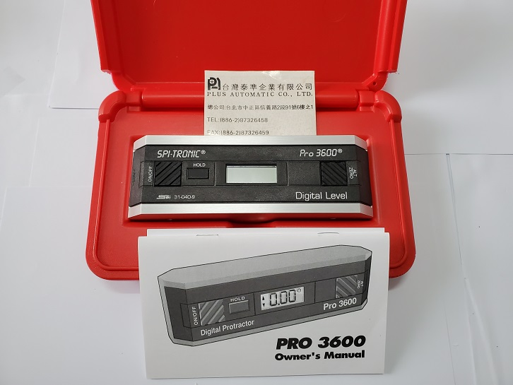 美國SPI 電子角度器-型號PRO3600