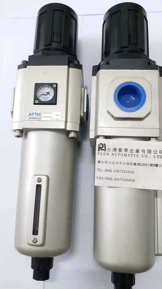 GFR600-25  AIRTAC調壓過濾器