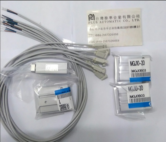 SMC 微型帶導桿氣缸MGJ10-20