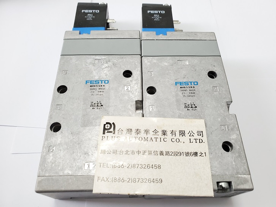 FESTO 五口二位電磁閥MVH-5-3-8-B