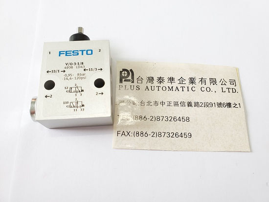 FESTO 機械閥V-O-3-1-8