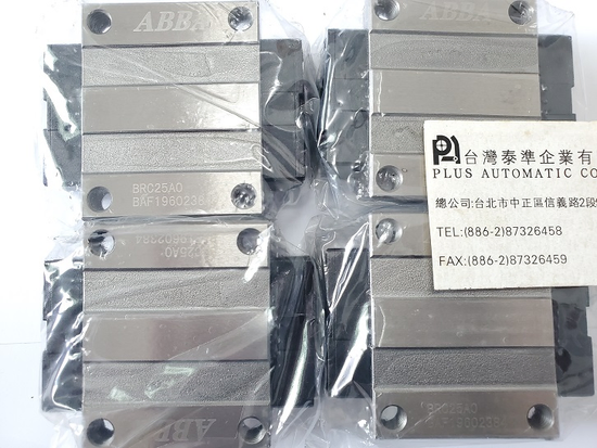 ABBA 滑軌滑塊BRC25-AO高組裝法蘭型