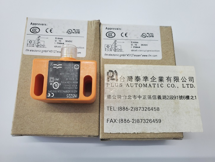 德國IFM EFECTOR感應器IN5225