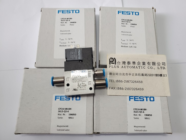 FESTO CPE10-M1BH-3GL-QS-6