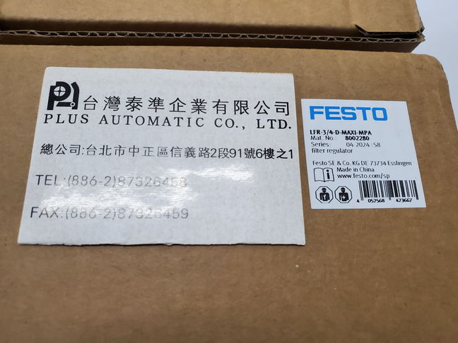 FESTO 過濾調壓閥LFR-3/4-D-MAXI