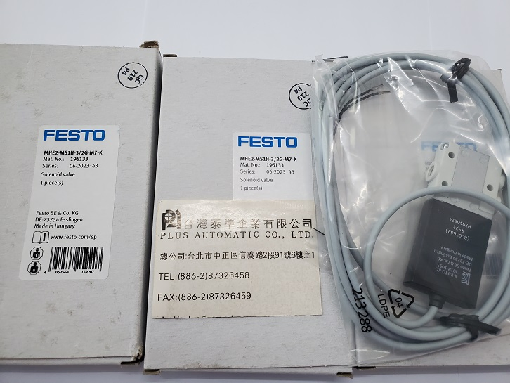 FESTO MHE2-MS1H-3/2G-M7-K